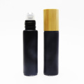 10ml black plastic cap glass roller ball bottle RO-122S